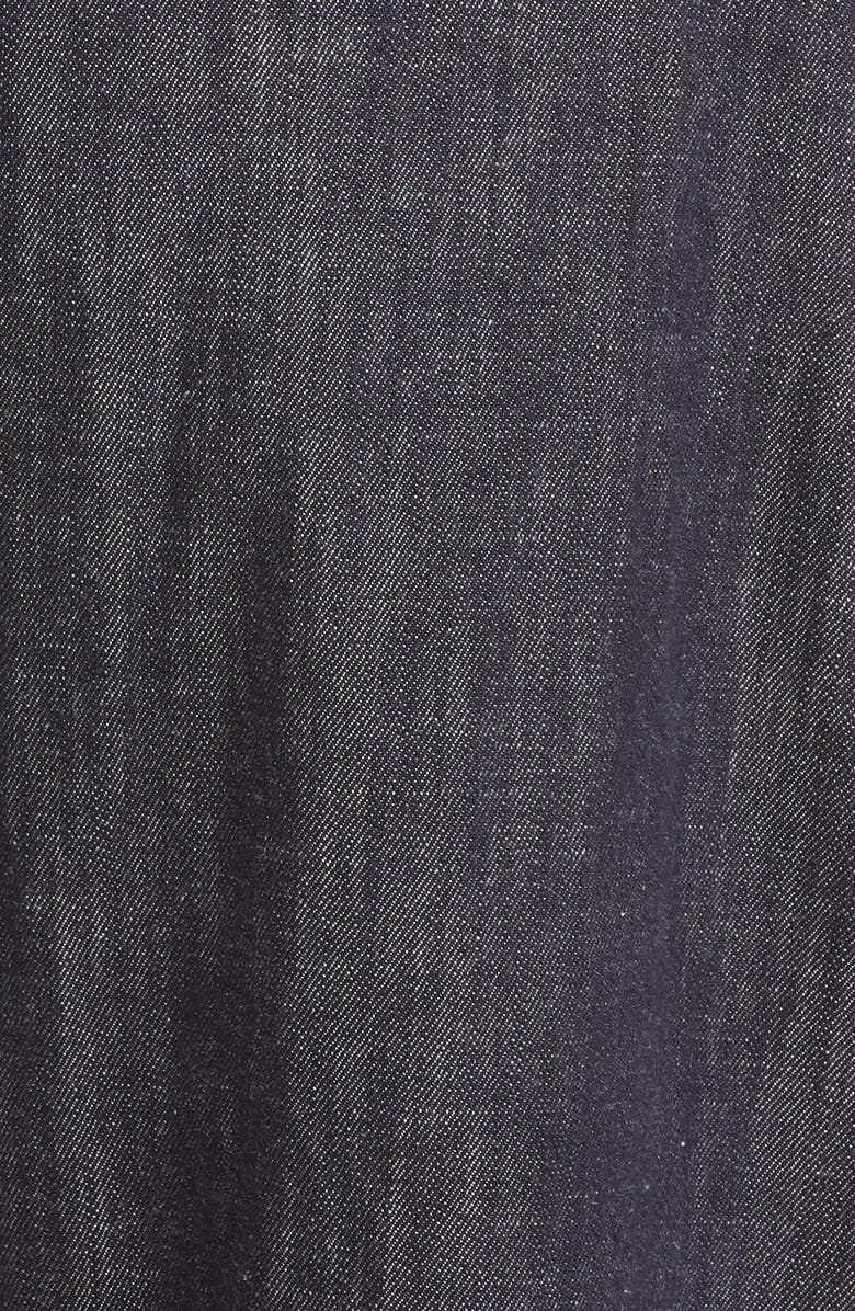 Brunello Cucinelli Monili Side Stripe Denim Track Pants, Alternate, color, 