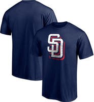 FANATICS Men's Fanatics Branded Navy San Diego Padres Red White and Team T-Shirt