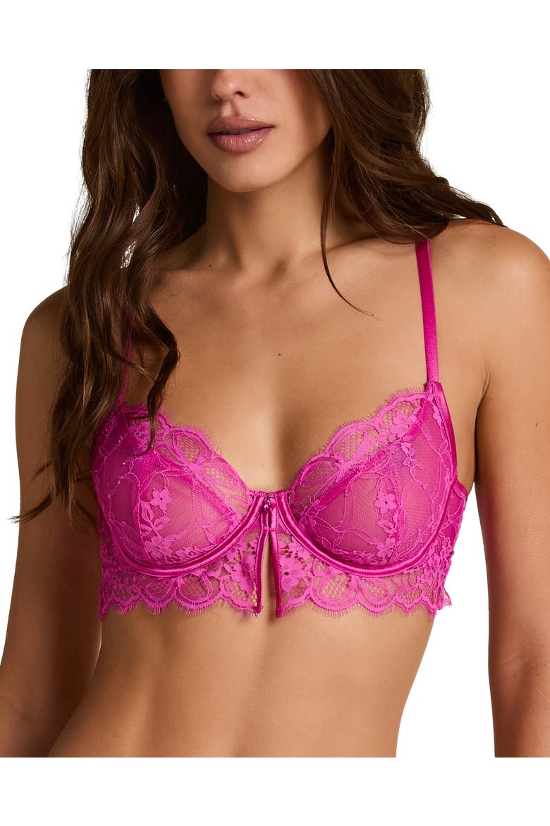 Prina Unpadded Underwired Bra, Main, color, Rose Violet