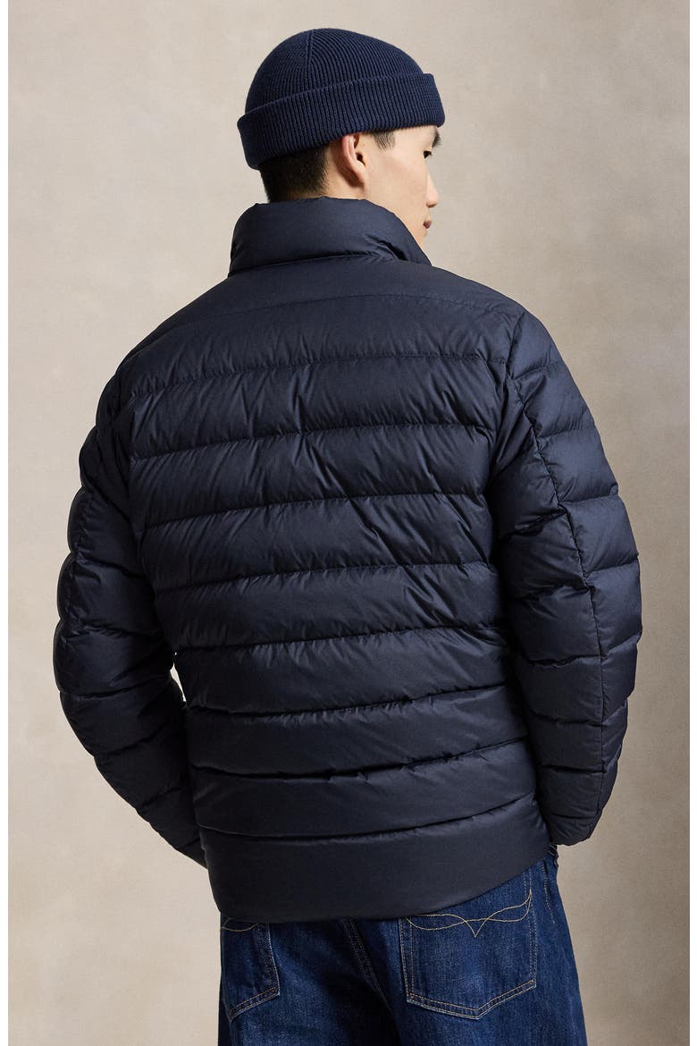 The Colden Water Repellent Packable Down Jacket, Alternate, color, COLLECTION NAVY