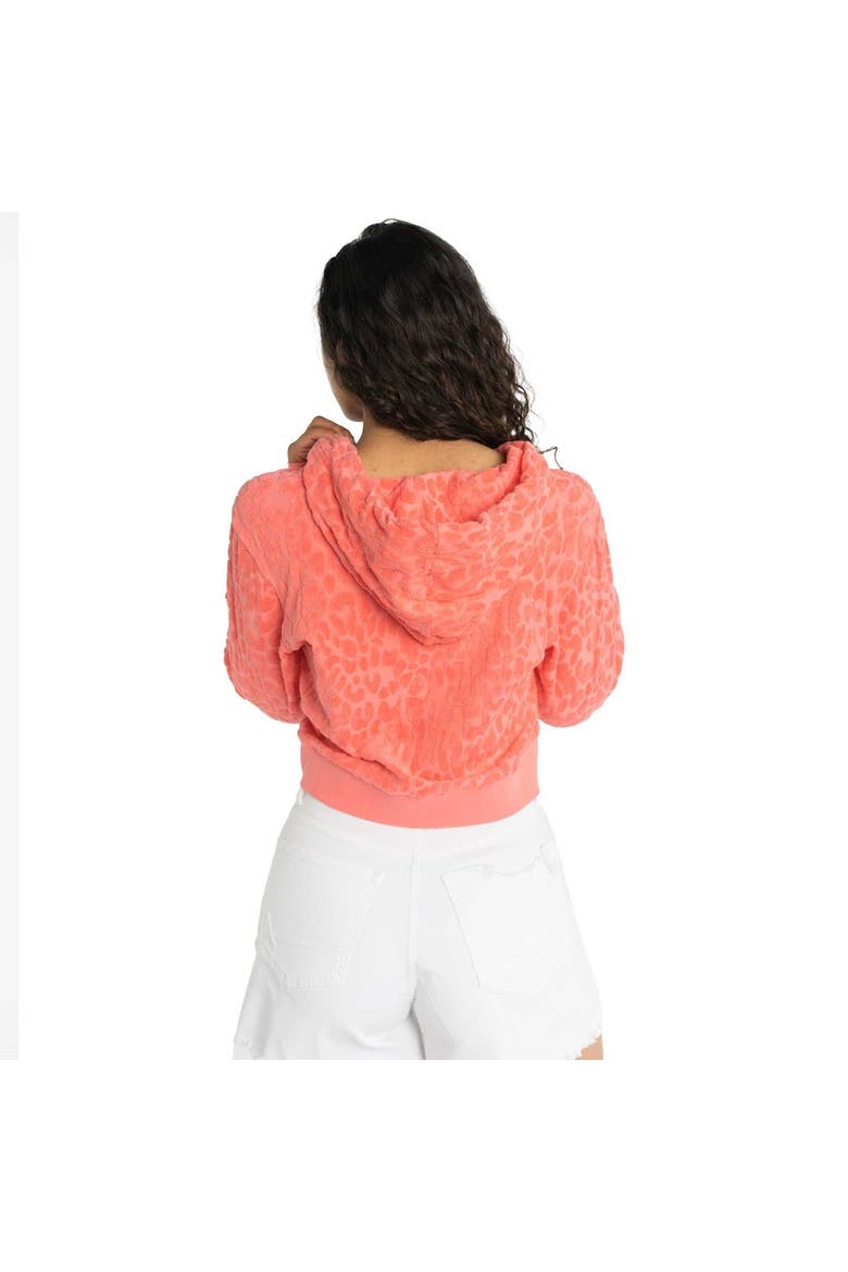 Women's Lusso Pink St. Louis Cardinals Tabitha Cheetah Terry Full-Zip Sweatshirt, Alternate, color, Pink