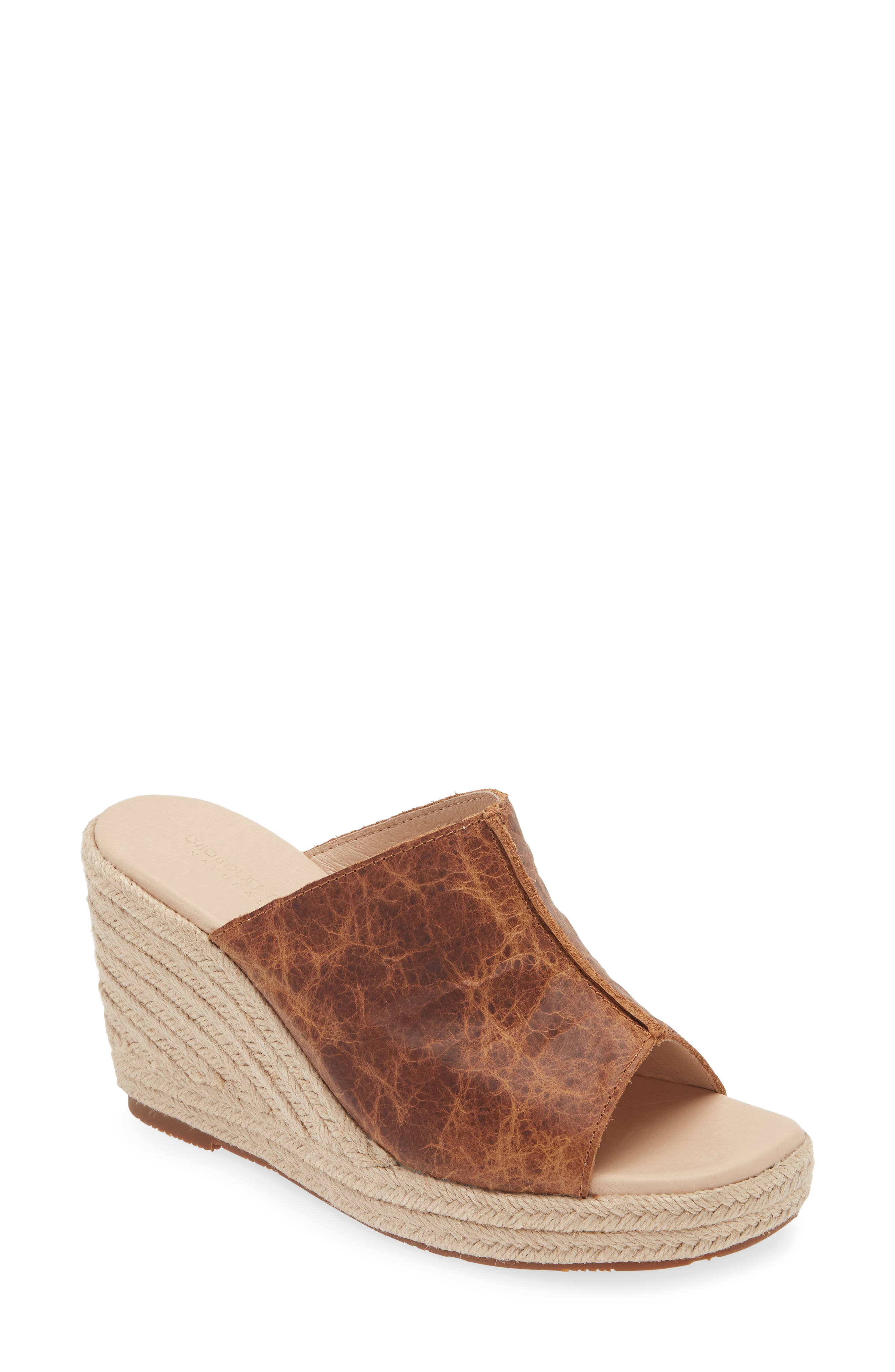 Chocolat Blu Sella Espadrille Platform Wedge Sandal, Main, color, 