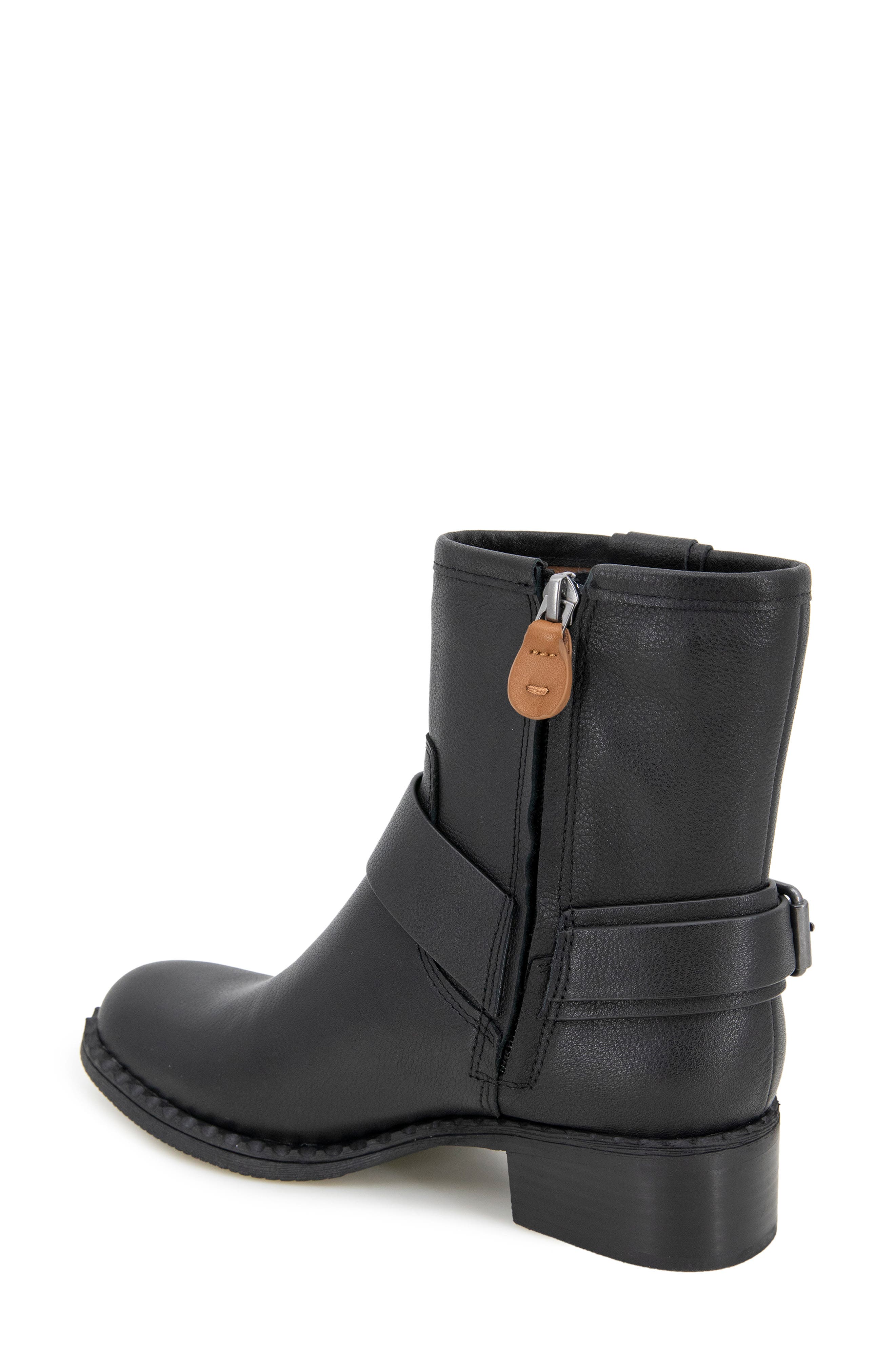 Gentle Souls Barker Bootie, Alternate, color, Black Leather