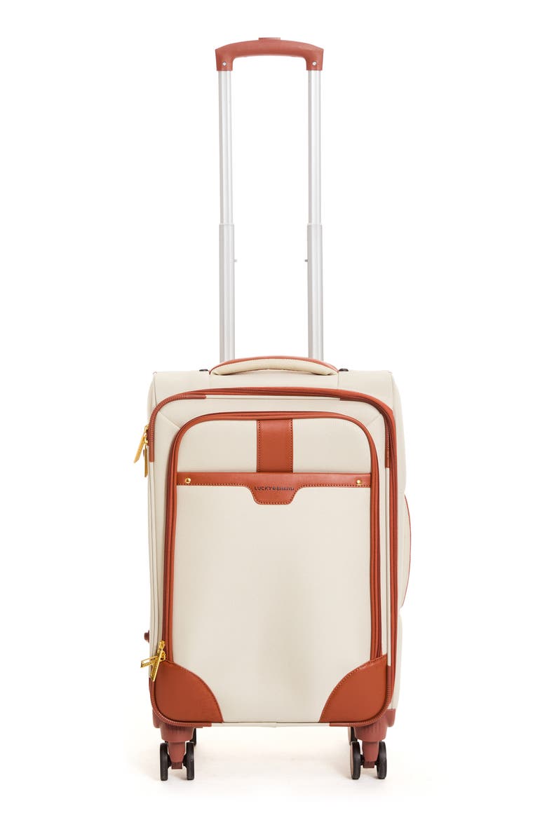 Mason 21-Inch Spinner Luggage, Main, color, KHAKI