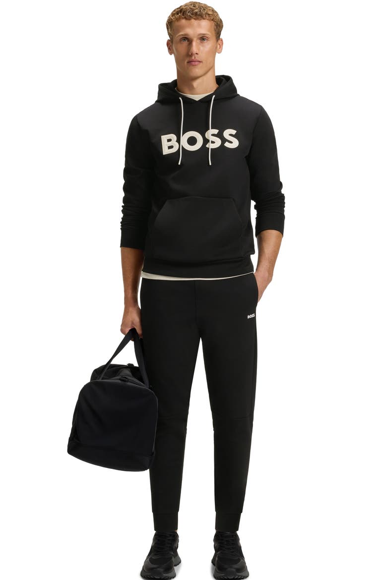 Pants Zone Drawstring Track Pants, Alternate, color, BLACK