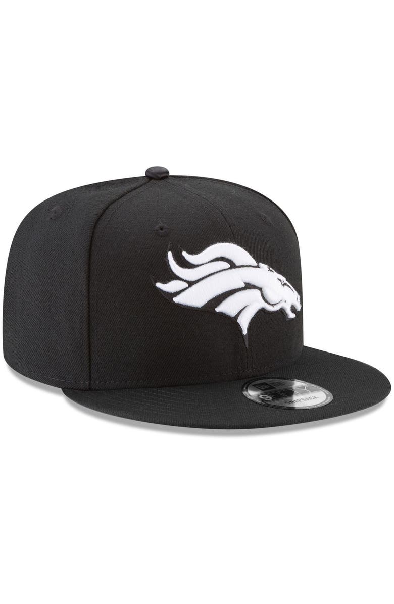 New Era Men's New Era Black Denver Broncos B-Dub 9FIFTY Adjustable Hat, Alternate, color, 