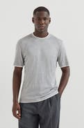 Brunello Cucinelli T-shirt with faux-layering