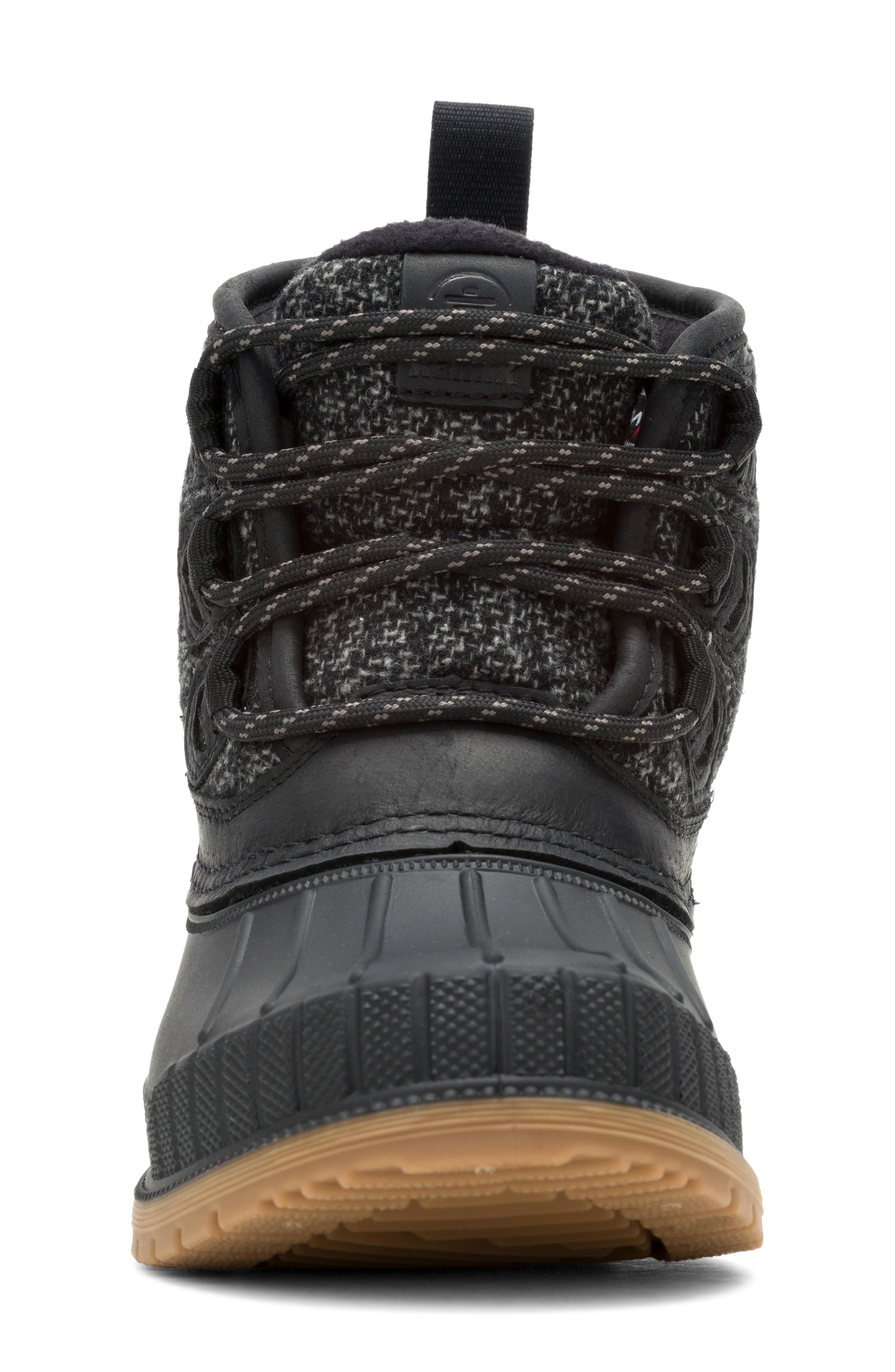 Sienna Lo Waterproof Boot, Alternate, color, BLACK