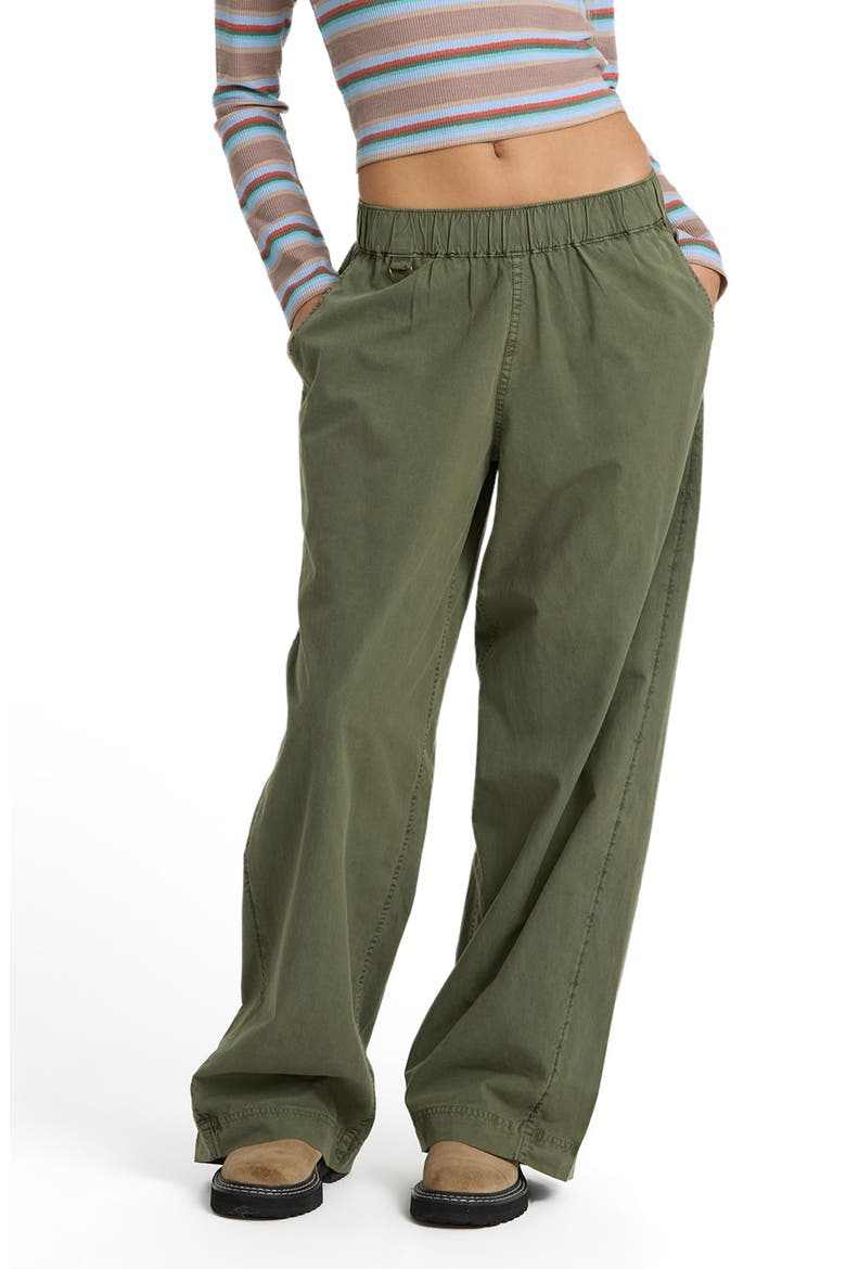 On the Trail Cotton Poplin Pants, Main, color, CANTEEN