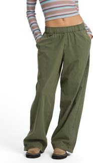 Billabong On the Trail Cotton Poplin Pants