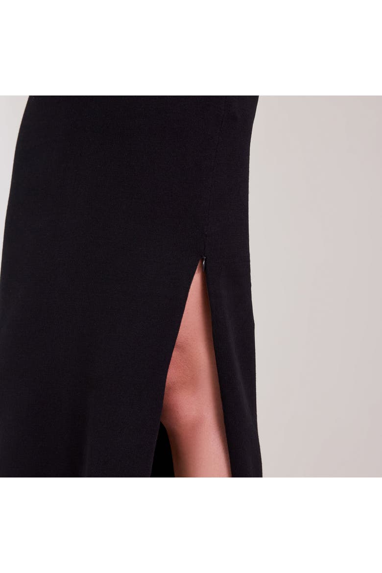 Andalouse Dress, Alternate, color, Black/White