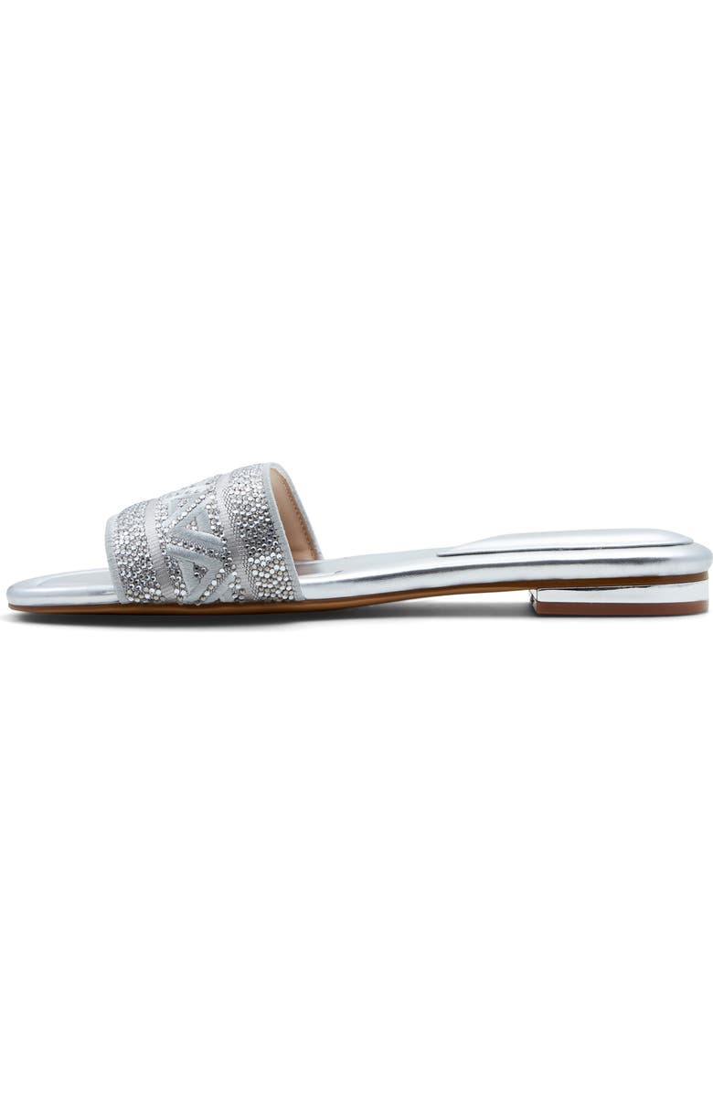 ALDO Ghalia Rhinestone Slide Sandal, Alternate, color,