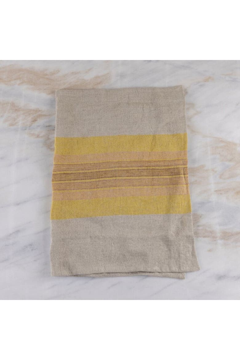 Avigne Tea Towel, Alternate, color, Ceylon Yellow