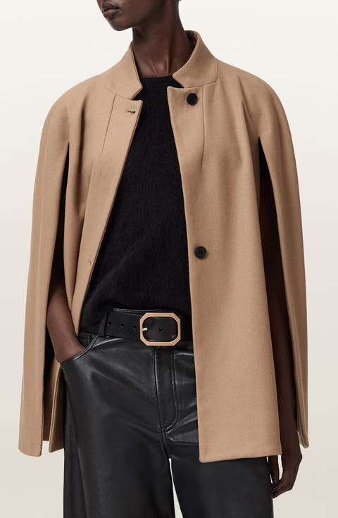 ジャケット・アウター birthdaybash ALETTA 3WAY CAPE COAT ALETTA 3WAY CAPE COAT - BIRTHDAY BASH