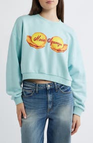 BOYS LIE Main Squeeze Kara Crop Sweatshirt