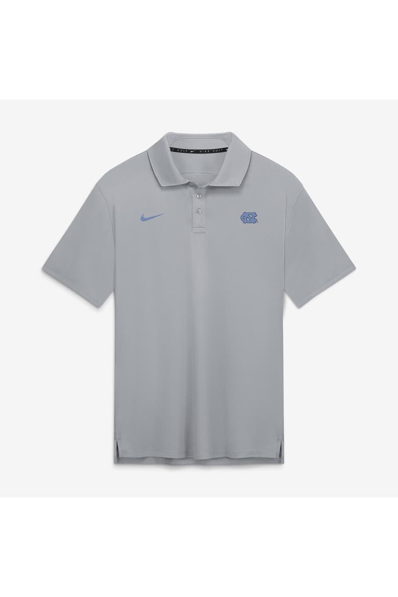 Men's Nike Gray North Carolina Tar Heels Par Dri-FIT Polo, Alternate, color, Gray