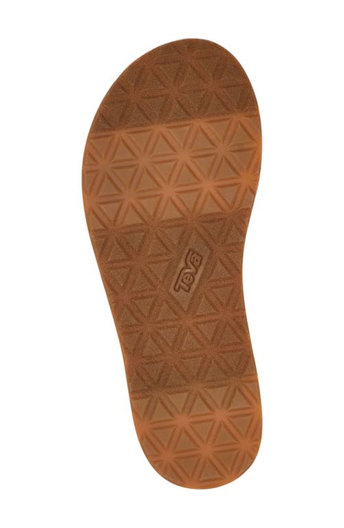 Teva Women's Original Universal Metallic Strappy Platform Sandals In Metallic Clay Multi