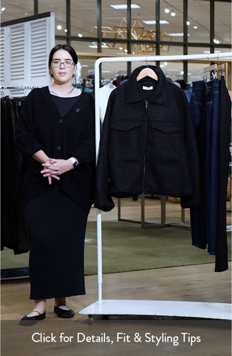 Crop Bouclé Jacket, sales video thumbnail