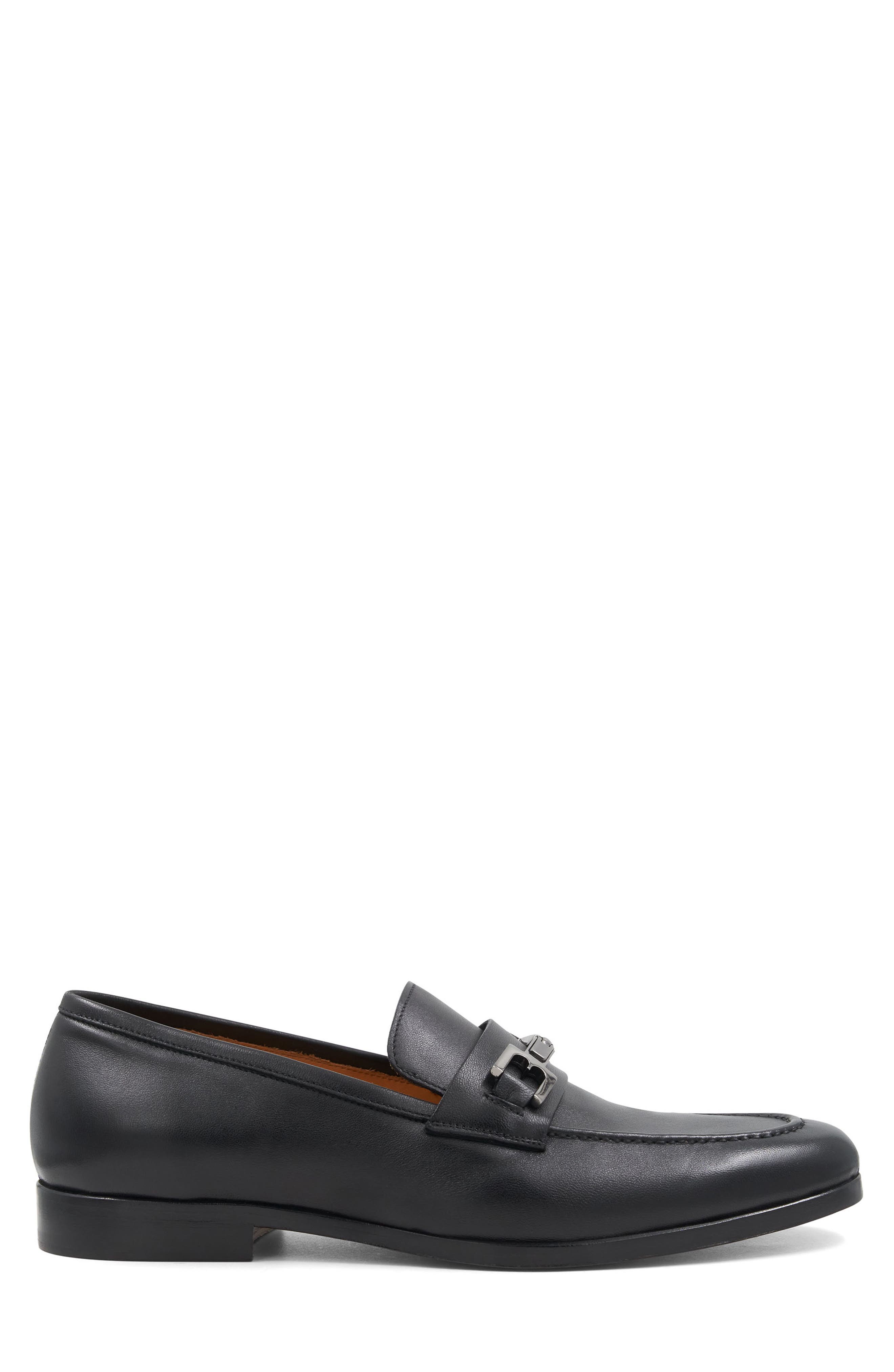 Bruno Magli Flex Bit Loafer, Alternate, color, Black