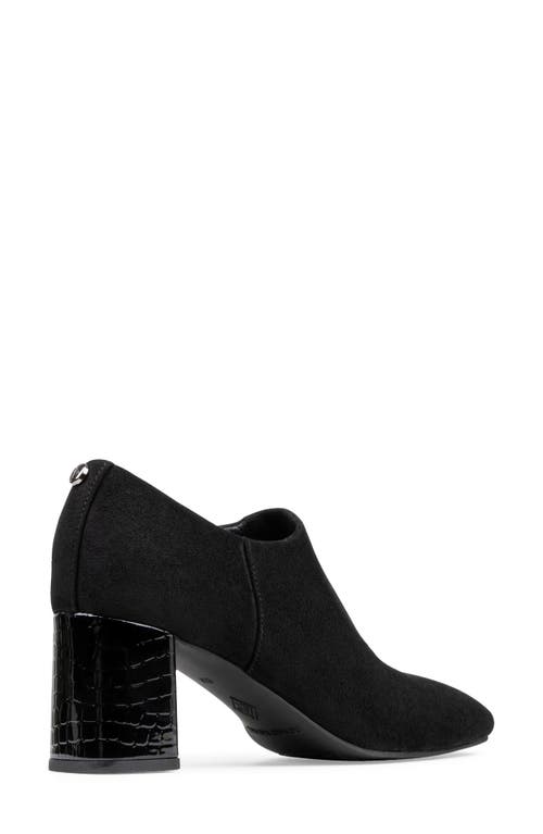 Donald Pliner Pleeze Block Heel Bootie In Black