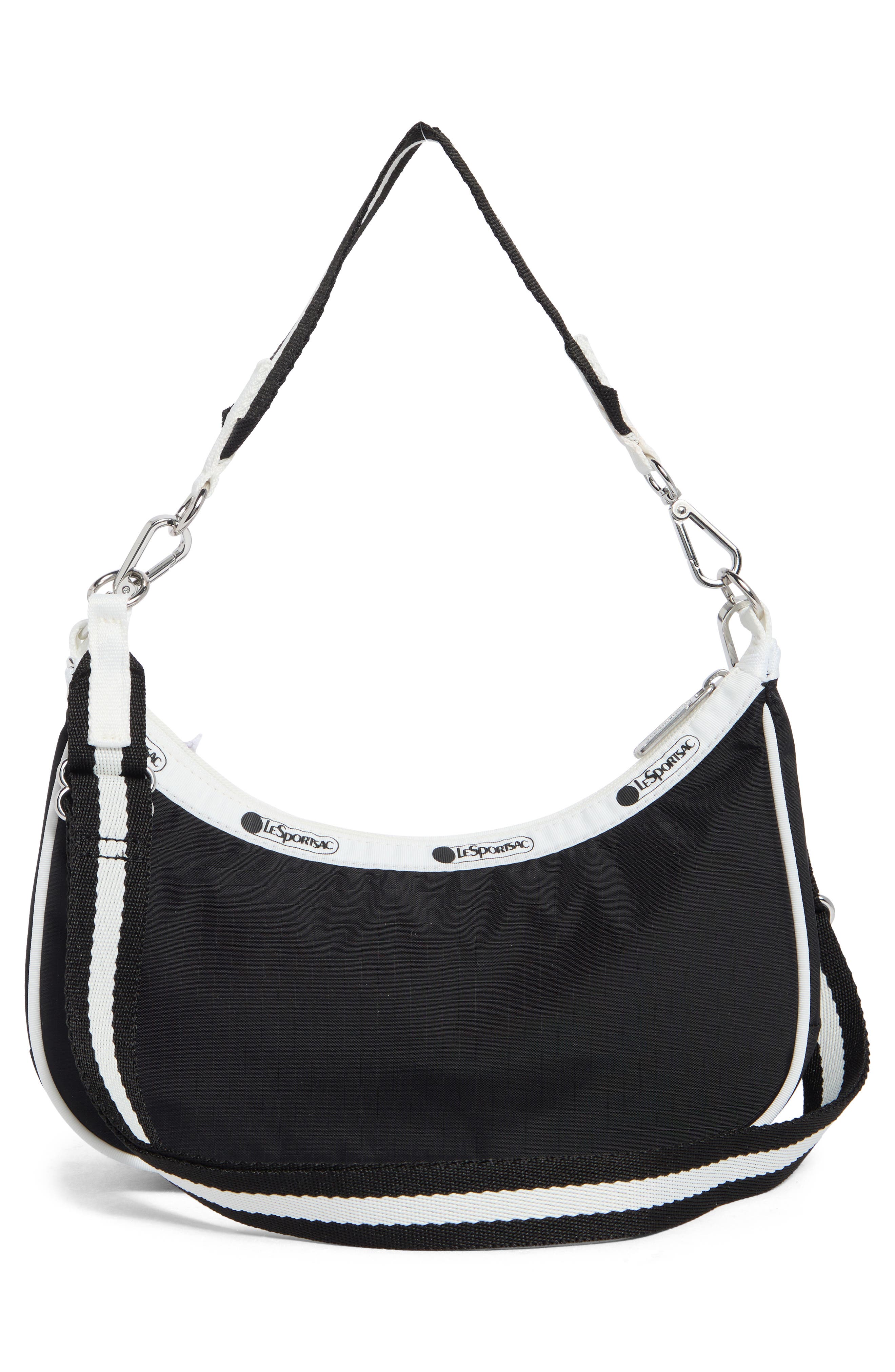 LeSportsac Small Convertible Hobo Bag, Alternate, color, Spectator Black