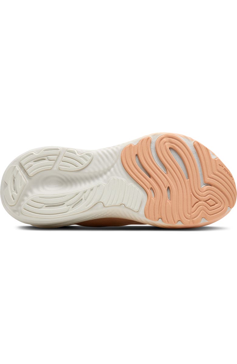 Brooks Glycerin StealthFit 22 Running Shoe, Alternate, color, Almond Peach/Almond/Portabella