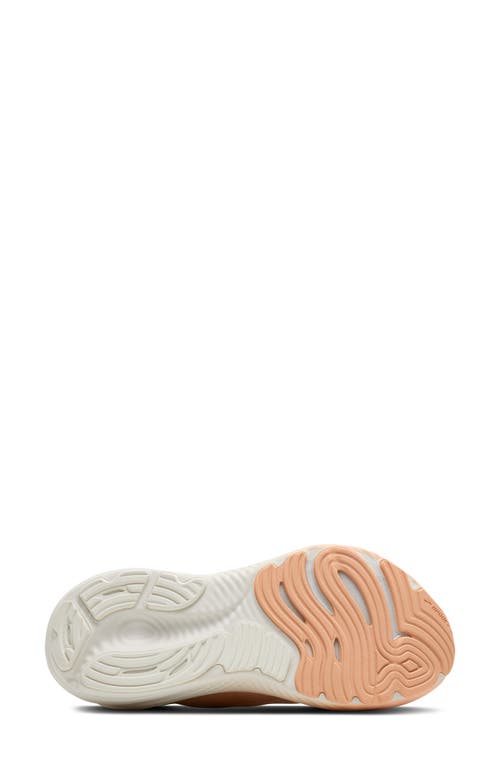 Brooks Glycerin Stealthfit 22 Running Shoe In Almond Peach/almond/portabella