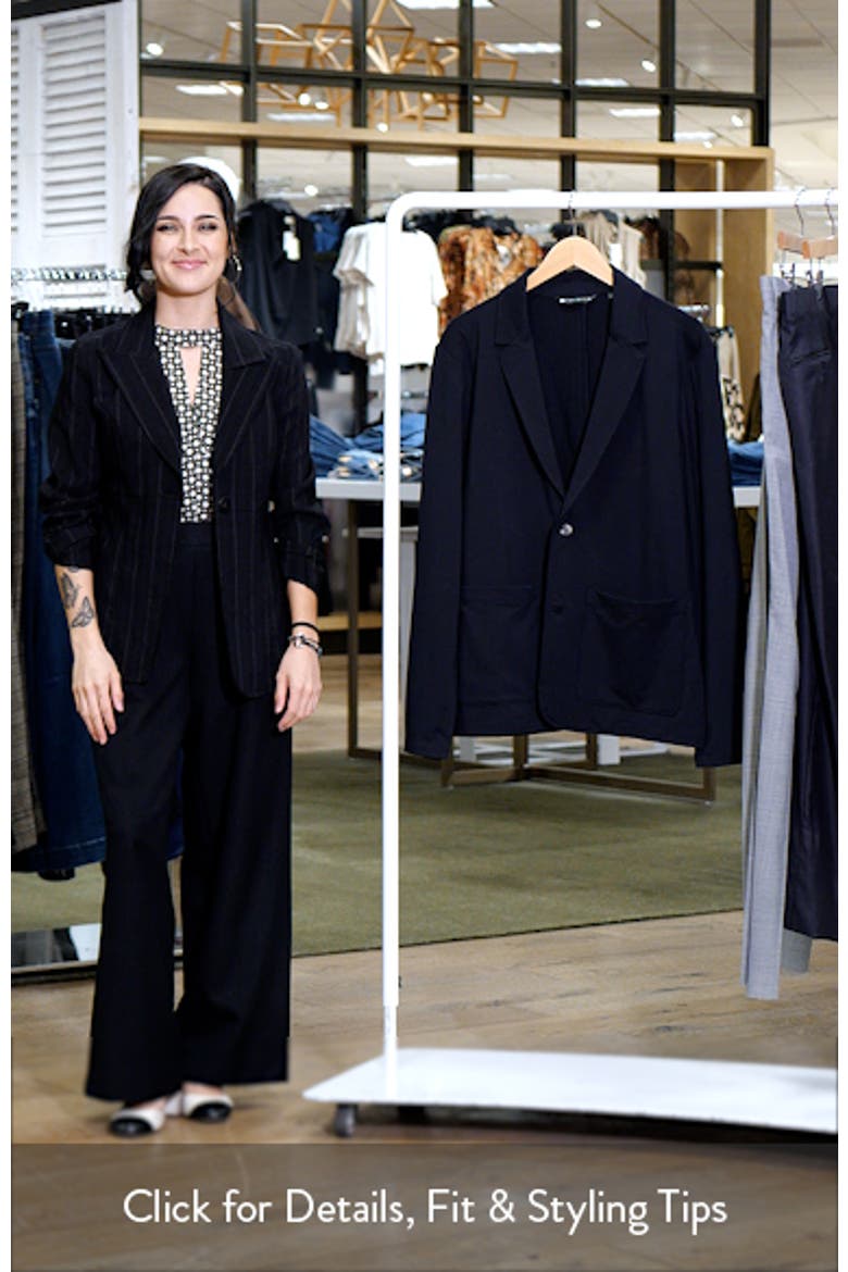 Stretchknit Cotton Blend Blazer video