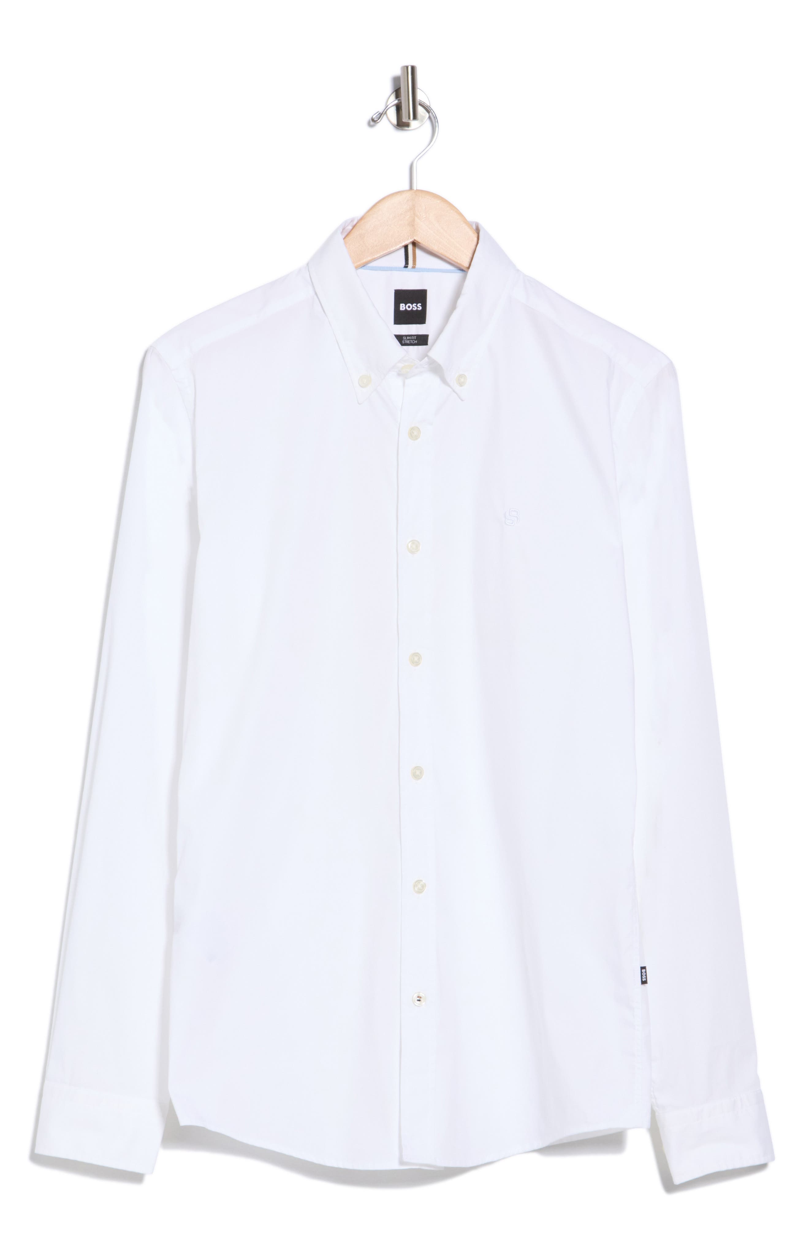 Roan Slim Fit Stretch Button-Up Shirt