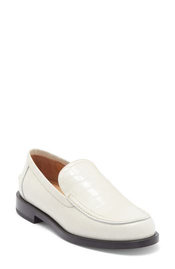 Labucq College Loafer In White