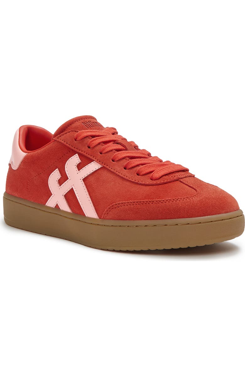 FitFlop The Dash T Toe Suede Sneakers, Main, color,