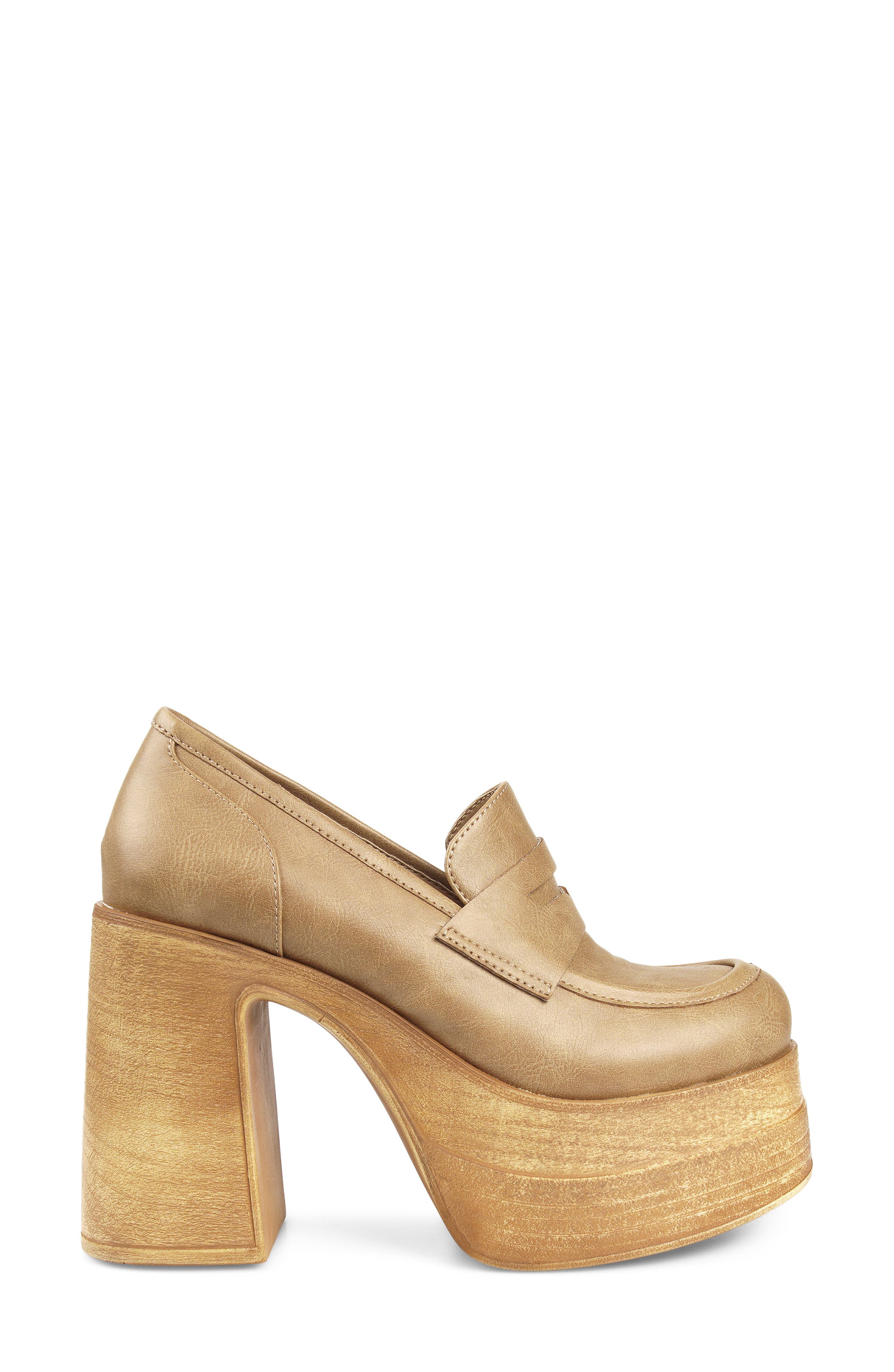 Ace Platform Pump, Alternate, color, NATURAL FAUX