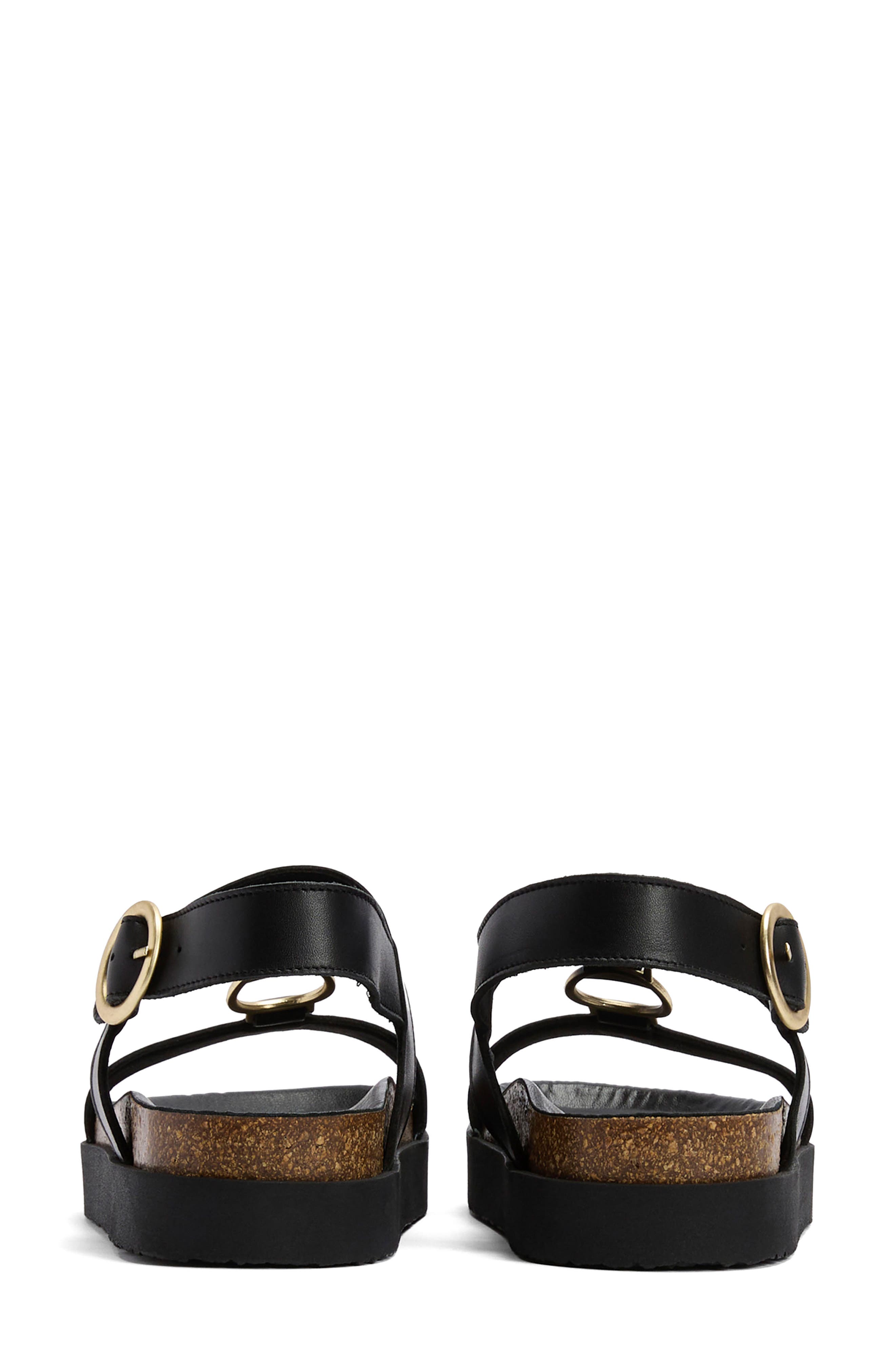 Barbour Gwen Slingback Sandal, Alternate, color, Black