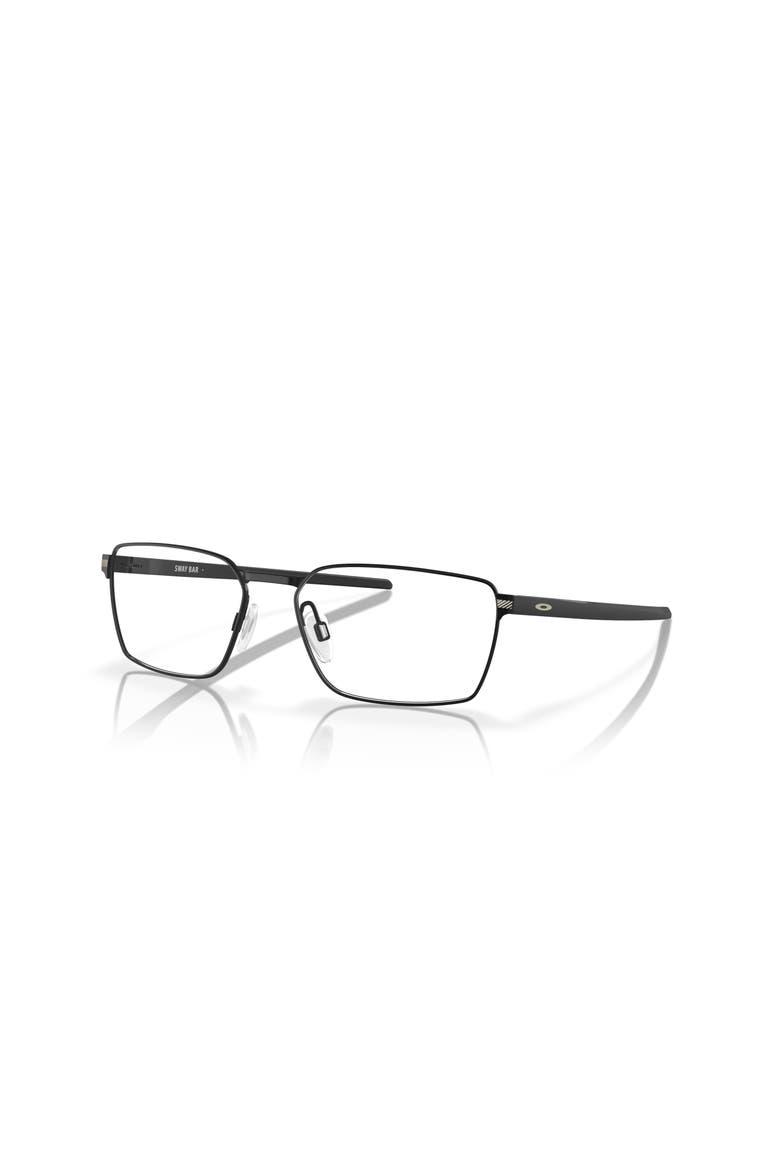 53mm Rectangle optical glasses, Main, color, Black