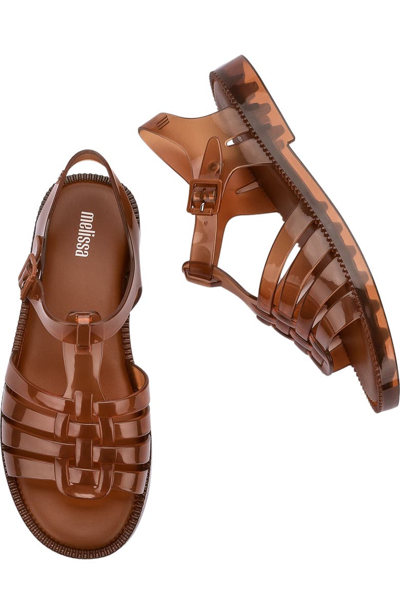 Melissa Possession Fresh Sandal, Alternate, color, Brown
