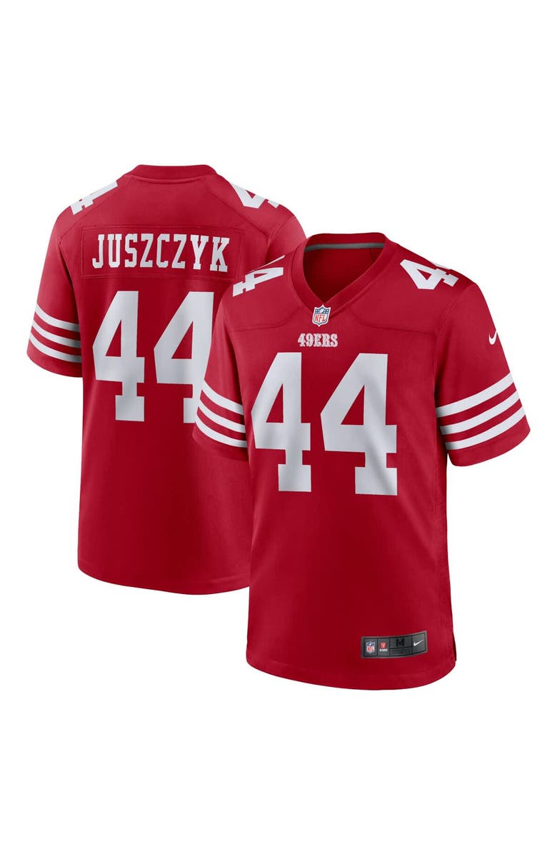 Nike Men's Nike Kyle Juszczyk Scarlet San Francisco 49ers Player Game Jersey, Main, color, Scarlet