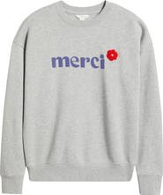 Caslon® Merci Graphic Sweatshirt