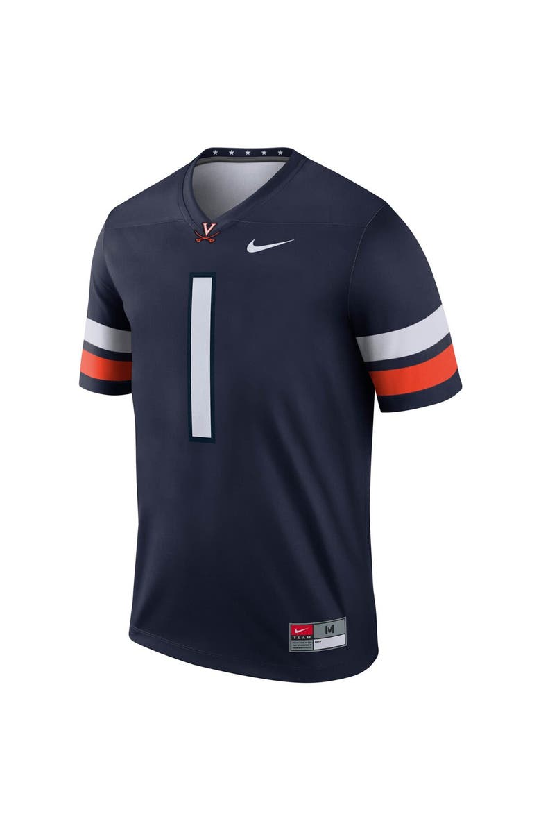 Nike Men's Nike Navy Virginia Cavaliers Legend Jersey, Alternate, color, Navy