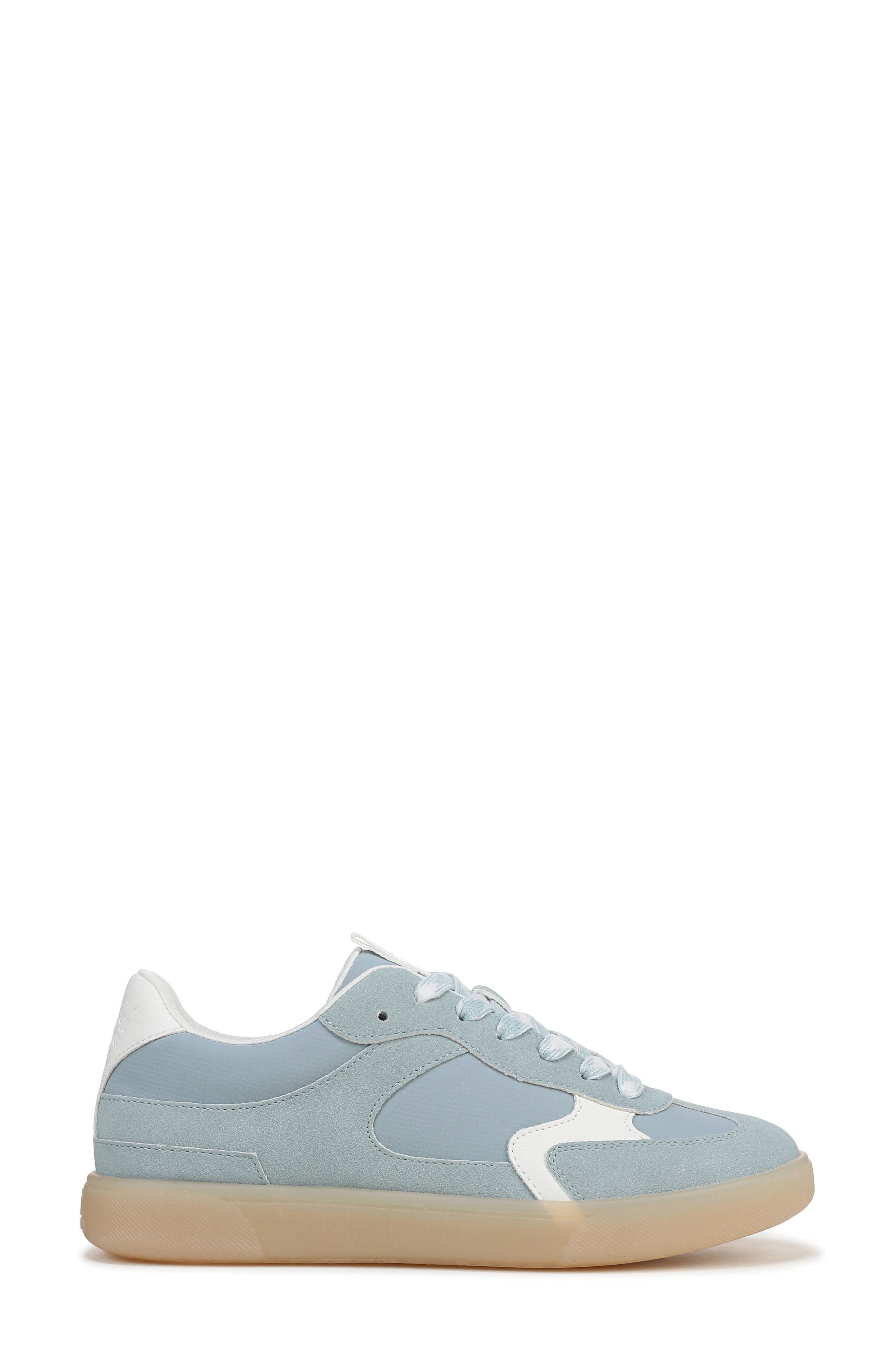 Blowfish Malibu Tastic Sneaker, Alternate, color, Sky Blue Faux Suede