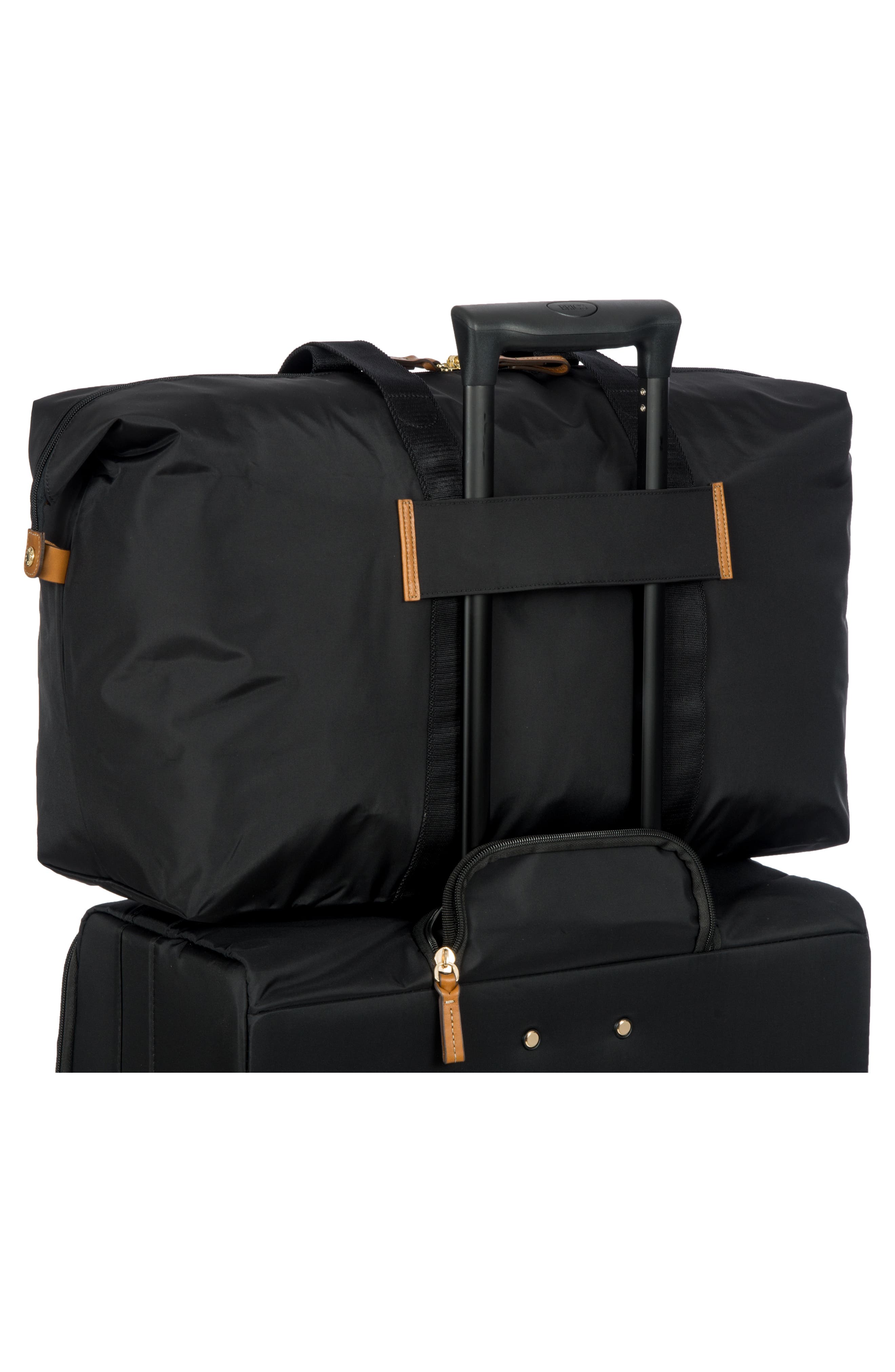 Brics X-Bag 22-Inch Folding Duffle Bag, Alternate, color, BLACK