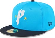 New Era Men's New Era Neptune Blue/Navy Philadelphia Phillies City Connect Batting Practice 59FIFTY Fitted Hat