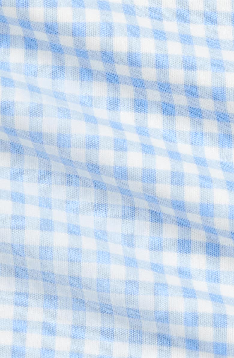 Ralph Lauren Cotton Gingham Ruffle Polo Dress & Bloomers, Alternate, color,