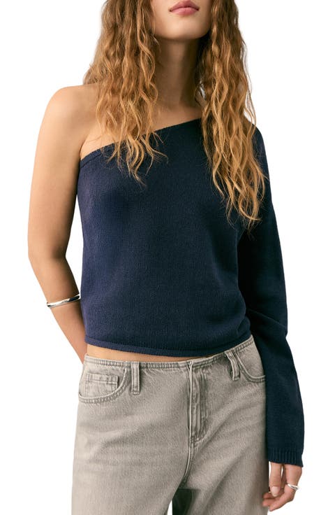 One-Shoulder Sweater