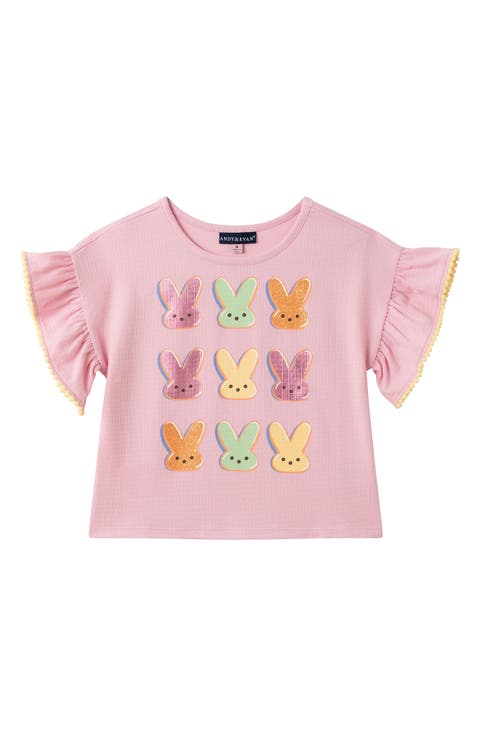 Kids' Flutter Sleeve Graphic T-Shirt (Toddler & Little Kid)