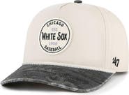 '47 Men's '47 Cream/Black Chicago White Sox Fiji Rope Hitch Adjustable Hat