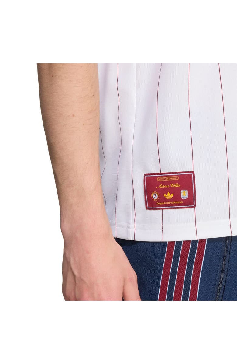 adidas Unisex adidas  White Aston Villa Terrace Icons Jersey, Alternate, color, White