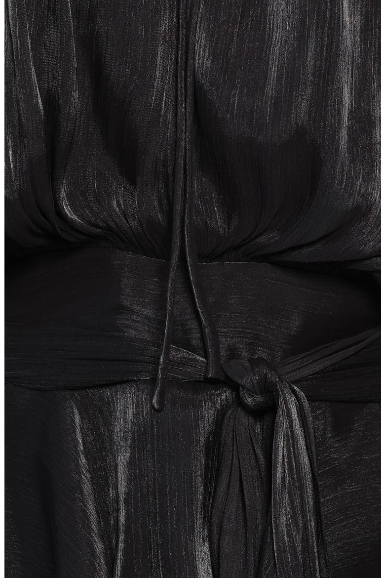 Adena Minidress, Alternate, color, BLACK