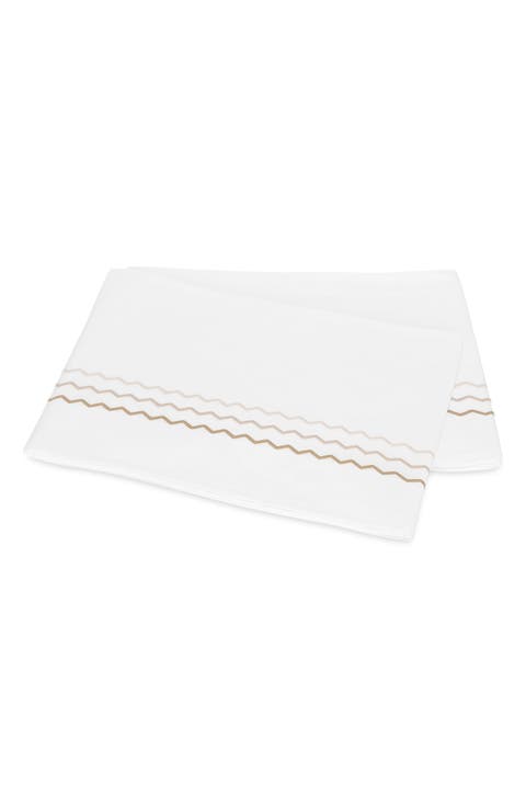 Axel Embroidered Flat Sheet