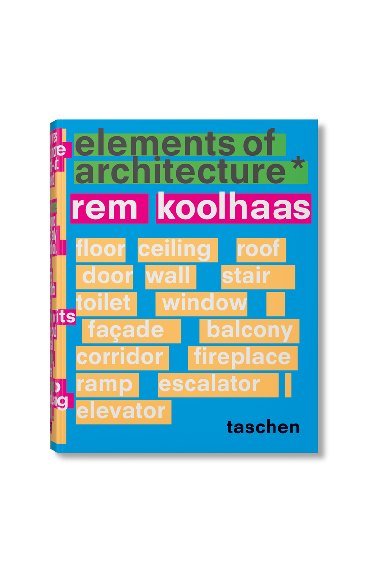Taschen Koolhaas. Elements of Architecture, Main, color, Multicolor
