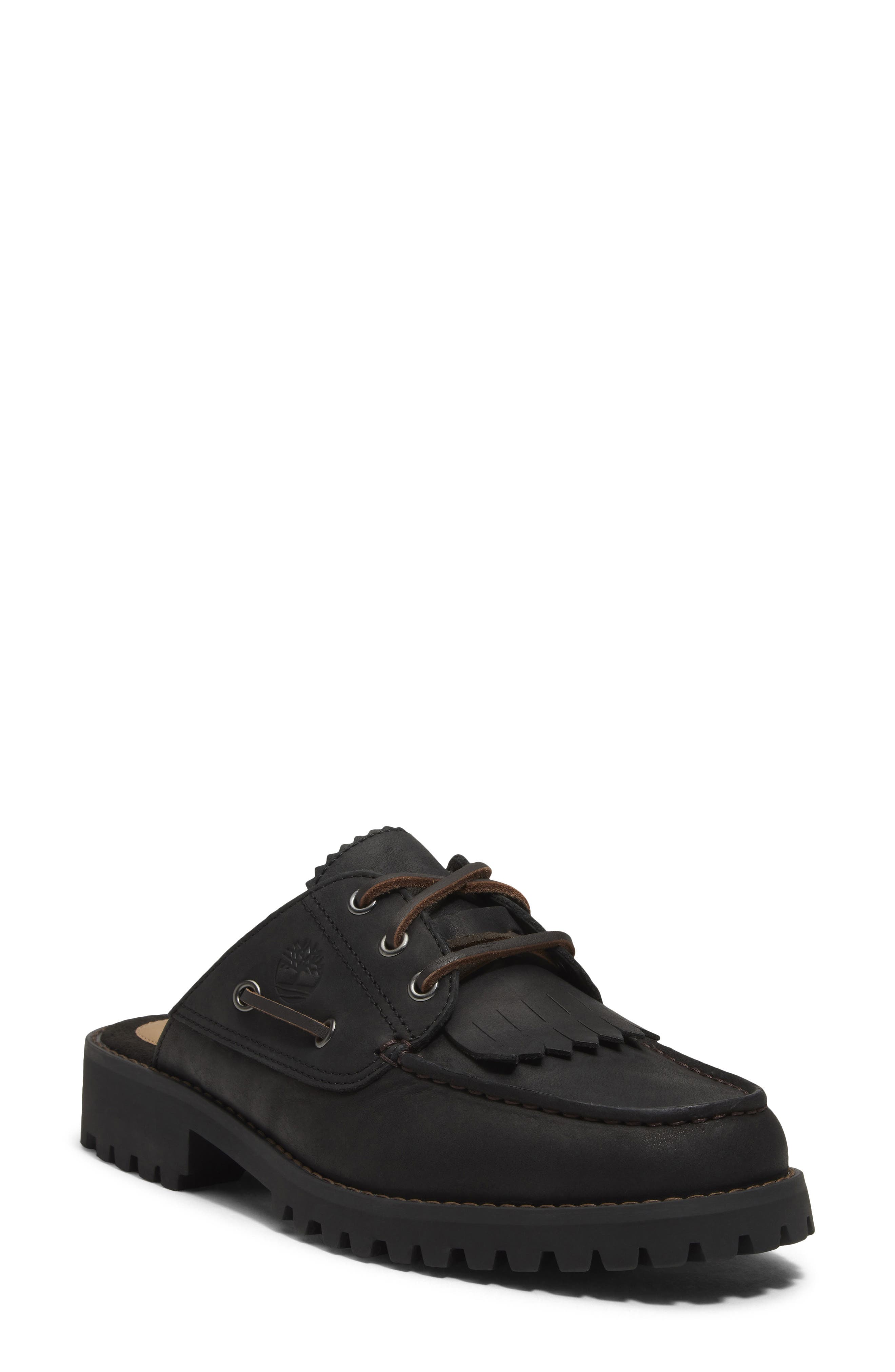 Timberland Authentic 3-Eye Lug Mule, Main, color, 